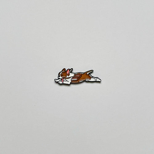 Refined Vanguards Running Doggo Enamel Pin